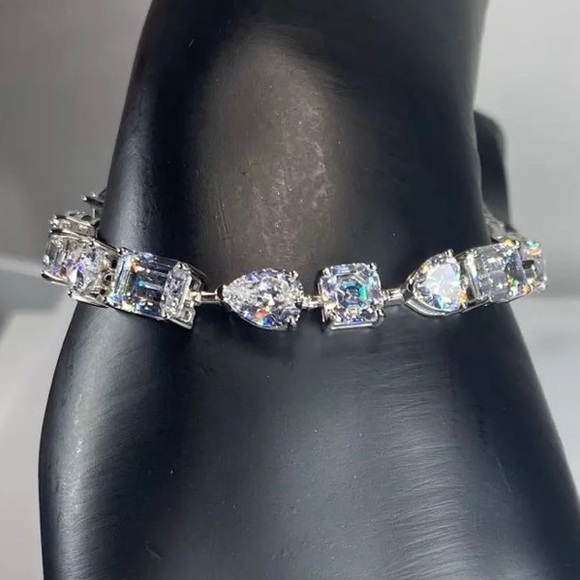 Multi Stone Tennis Bracelet - Picture 8 of 15